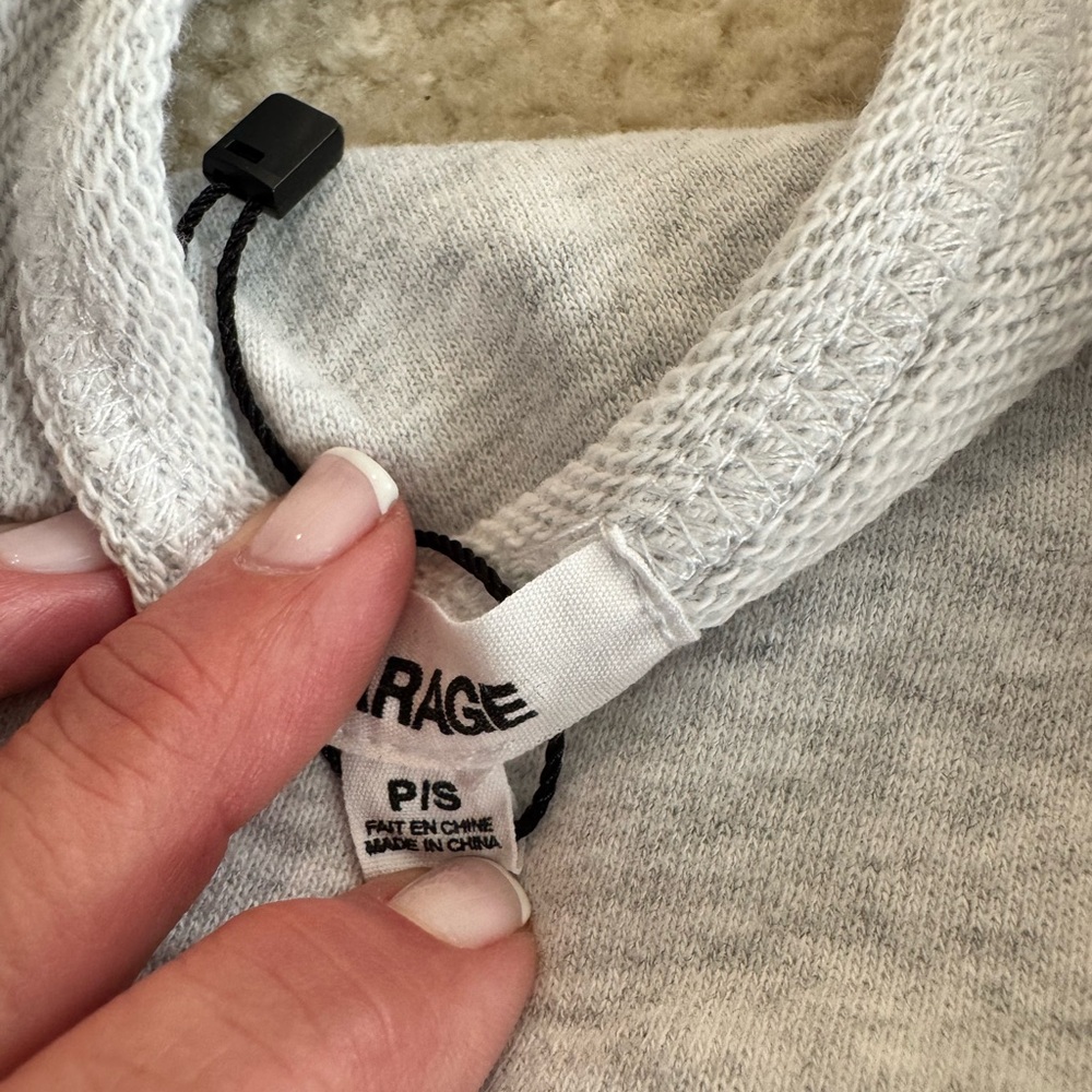 Garage Light Gray Men’s Crewneck Sweater